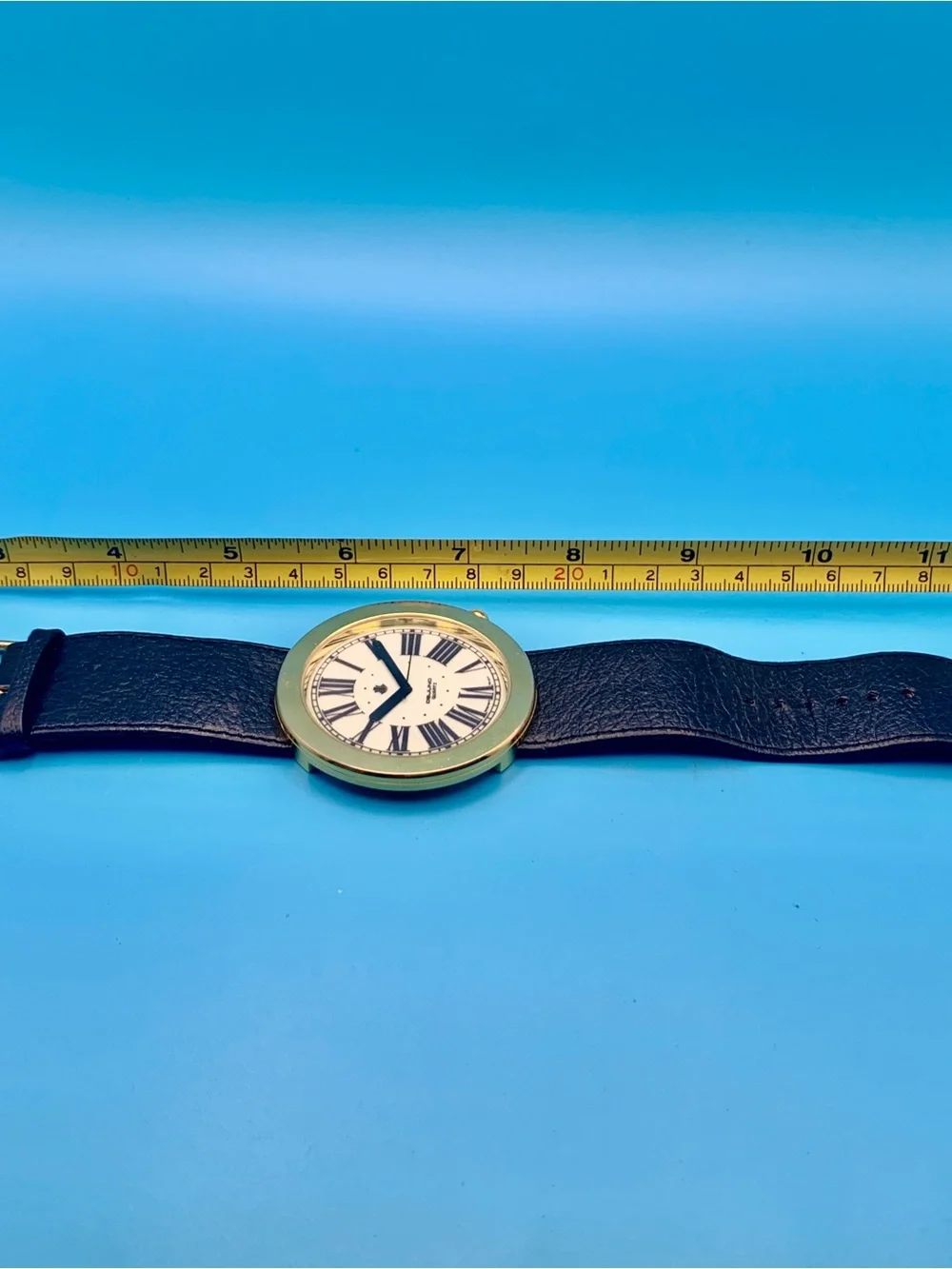 DEJUNO Men’s Women’s Unisex Oversized Swiss Parts Wristwatch Working New Battery